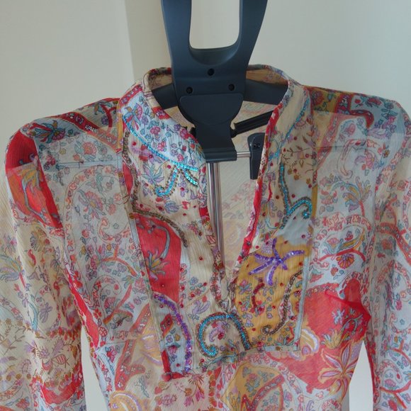 Urban Behavior Collection Floral Camisole Top Size L - Picture 3 of 11